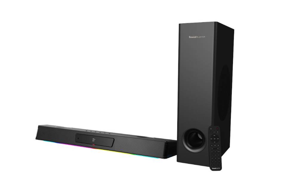 Barra de sonido Sound Blaster Katana V2X RGB Super X-Fi Gaming, Bluetooth® con subwoofer para TV y Computadora - V2X BK