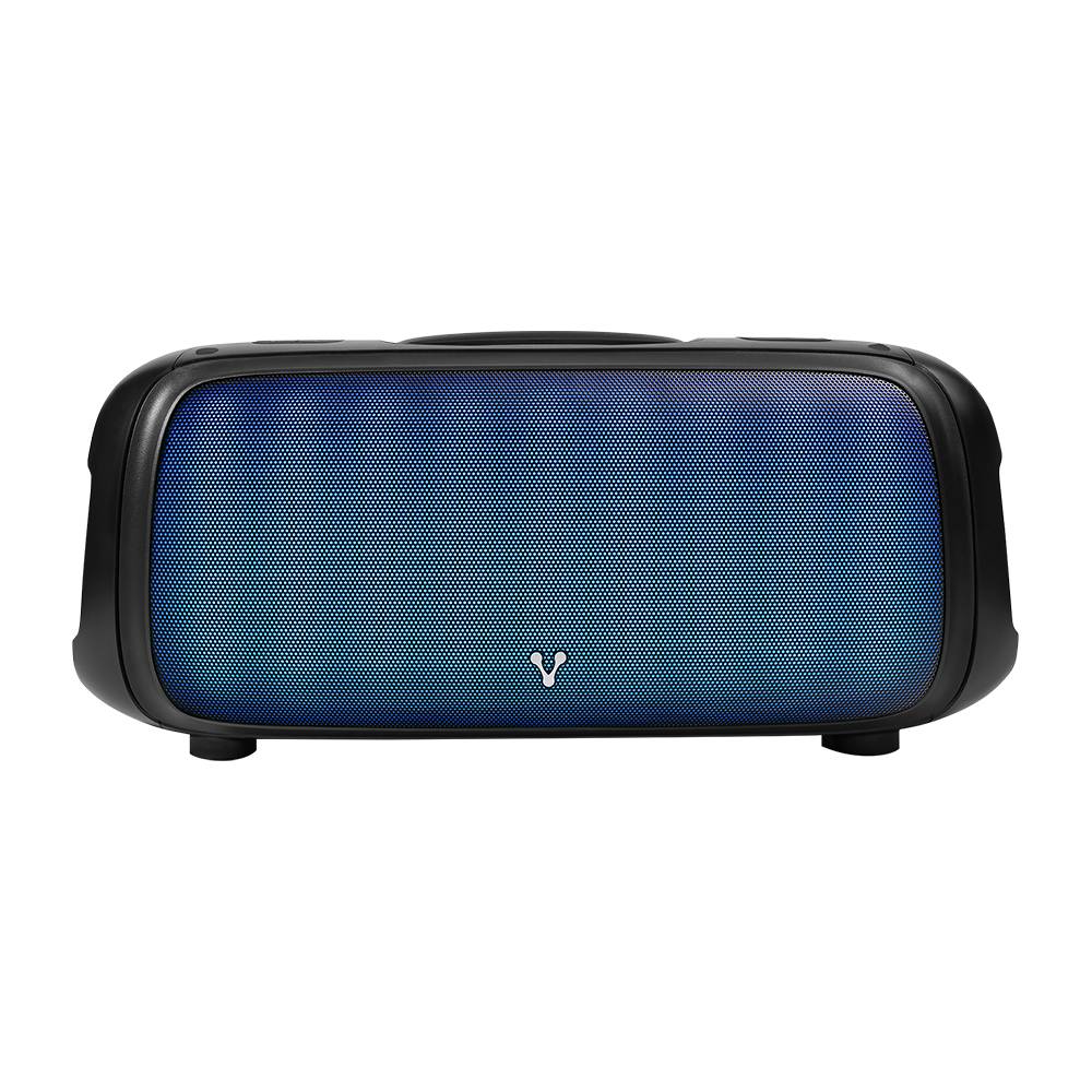 Bocina Vorago KSP-530 Bafle Karaoke speaker, Micro SD, Bluetooth 5.0, USB, 3.5 mm, TWS, Radio FM, Incluye micrófono inalámbrico y control remoto