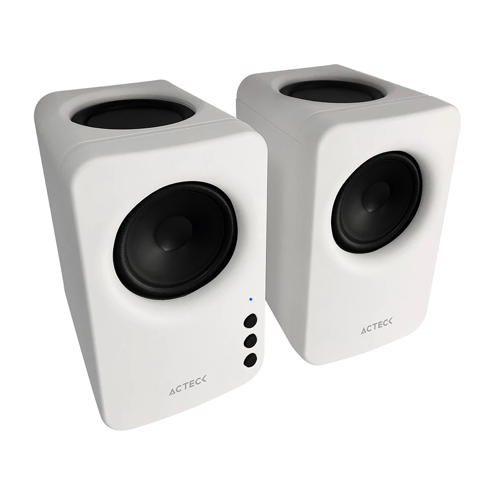 Bocinas Bluetooth Dynamic Exact Mini BS475 Advance Series, Sonido Estéreo 2.0,Potencia 10w RMS, Conexiones: Bluetooth 5.3v, Auxiliar, Adaptador de Corrient