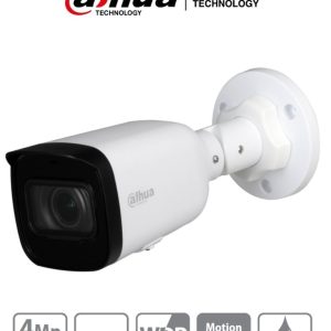 DAHUA IPC-HFW1431T1-ZS-S4 - Camara IP Bullet de 4 Megapixeles/ Lente Motorizado de 2.8 a 12mm/ H.265/ IR de 50 Metros/ WDR/ Ranura para MicroSD/ IP67