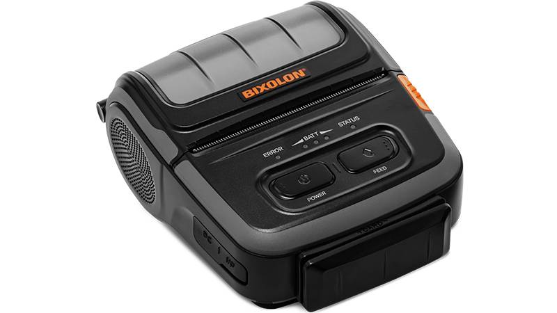 Impresora móvil de recibos Bixolon de 3 pulgadas, puerto serie, USB, Bluetooth, velocidad de impresión de (90mm/s)