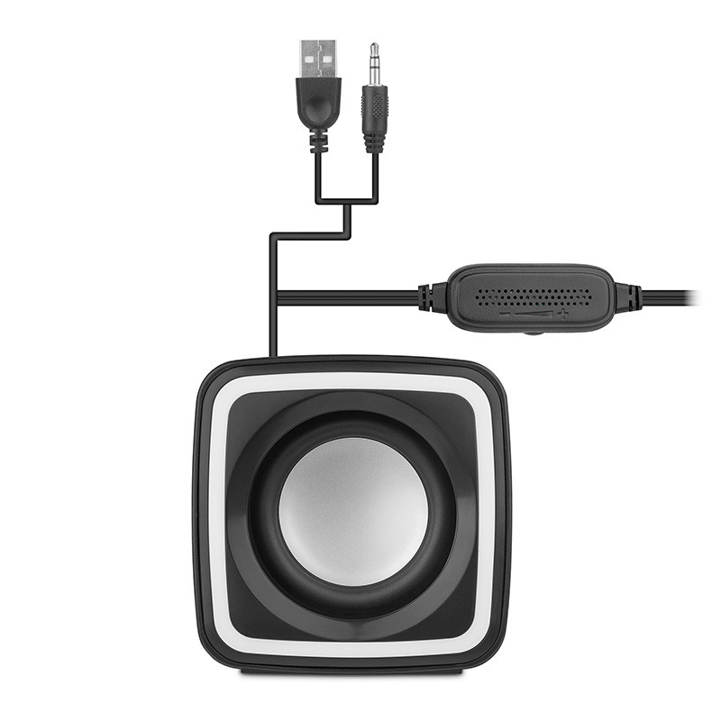 MINI BOCINA GETTTECH LED GUS-ESRWR-01