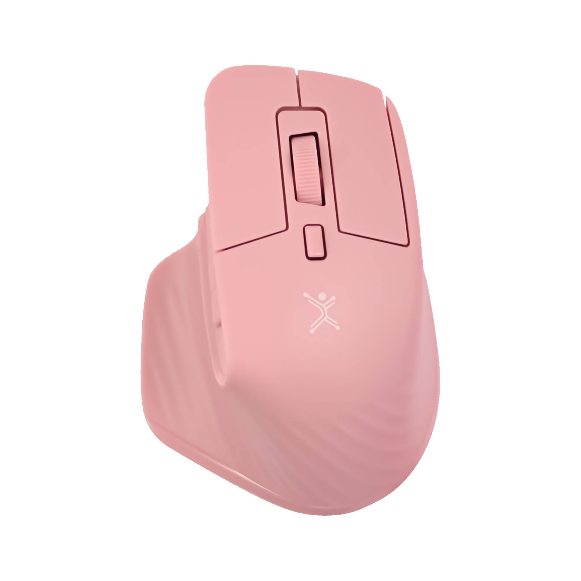 Mini Ratón Recargable Conexión Dual 2.4 GHz + Bluetooth Pixie Color Rosa | PERFECT CHOICE