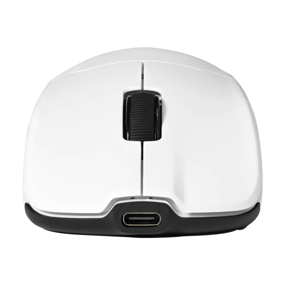 Mouse GAME FACTOR MOW800-WH Mouse gamer inalámbrico 4K