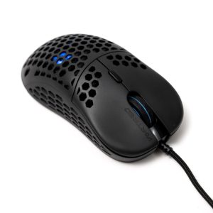 Mouse Gamer Ultraligero Anti-sudoración 12800 DPI Litebee Color Negro | VORTRED