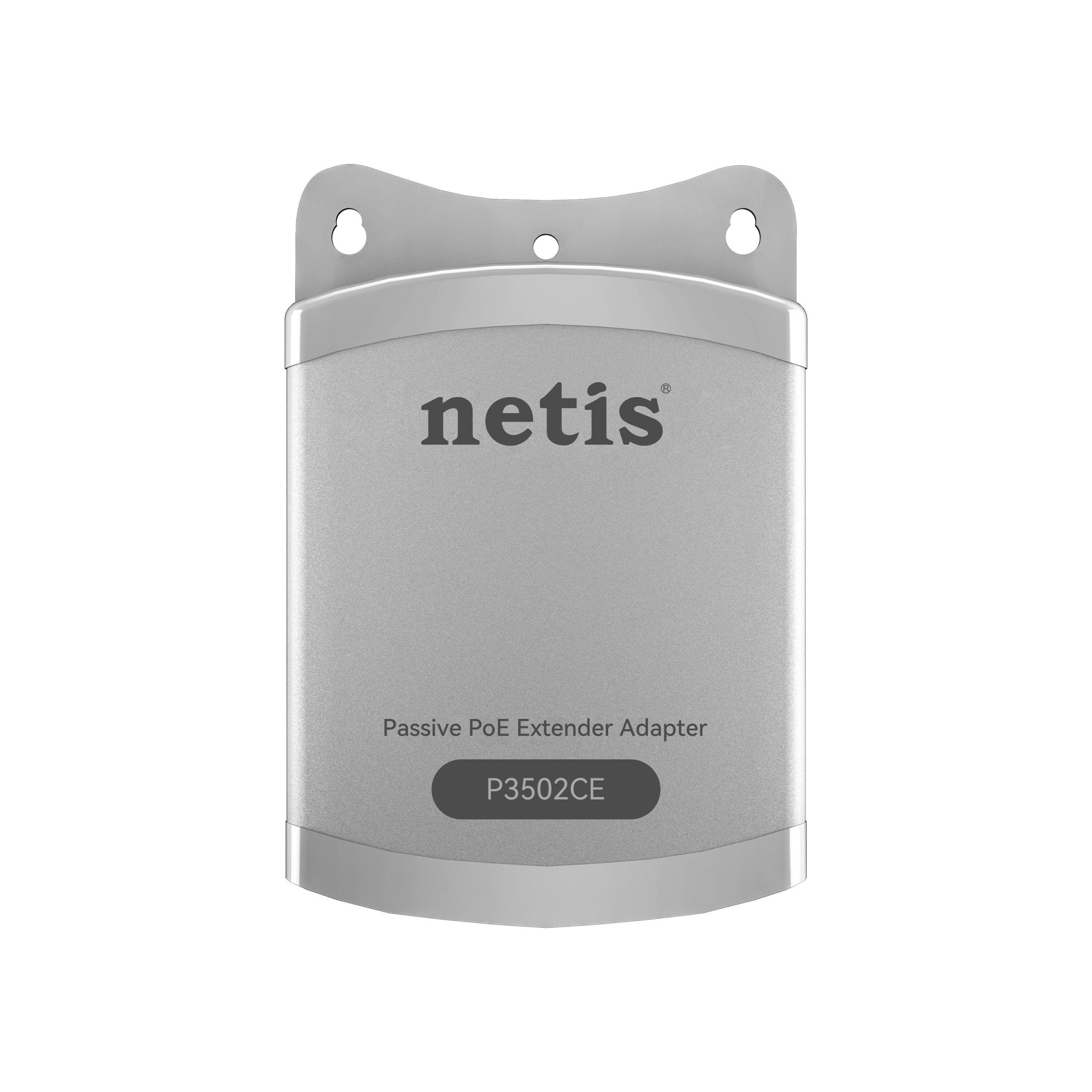 Netis Access Point P3502CE, Extensor POE, 2 puertos 100Mbps y 1 puerto Uplink 100Mbps, Pasivo, IP66 a prueba de agua, para exteriores