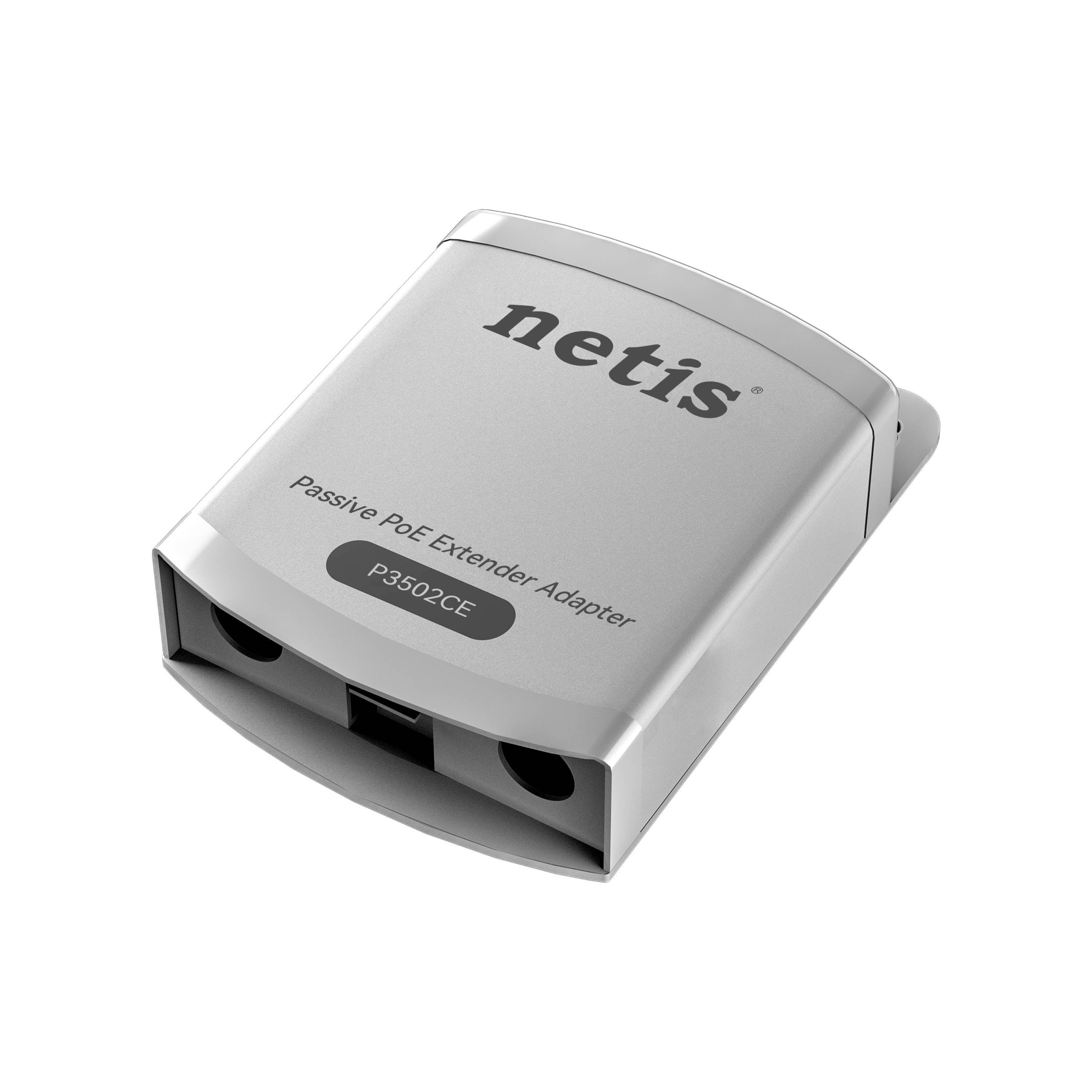 Netis Access Point P3502CE, Extensor POE, 2 puertos 100Mbps y 1 puerto Uplink 100Mbps, Pasivo, IP66 a prueba de agua, para exteriores
