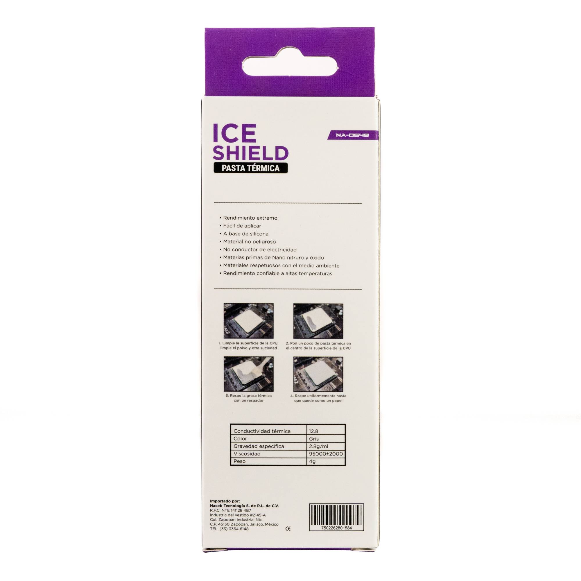 PASTA TERMICA ICE SHIELD NA-0649