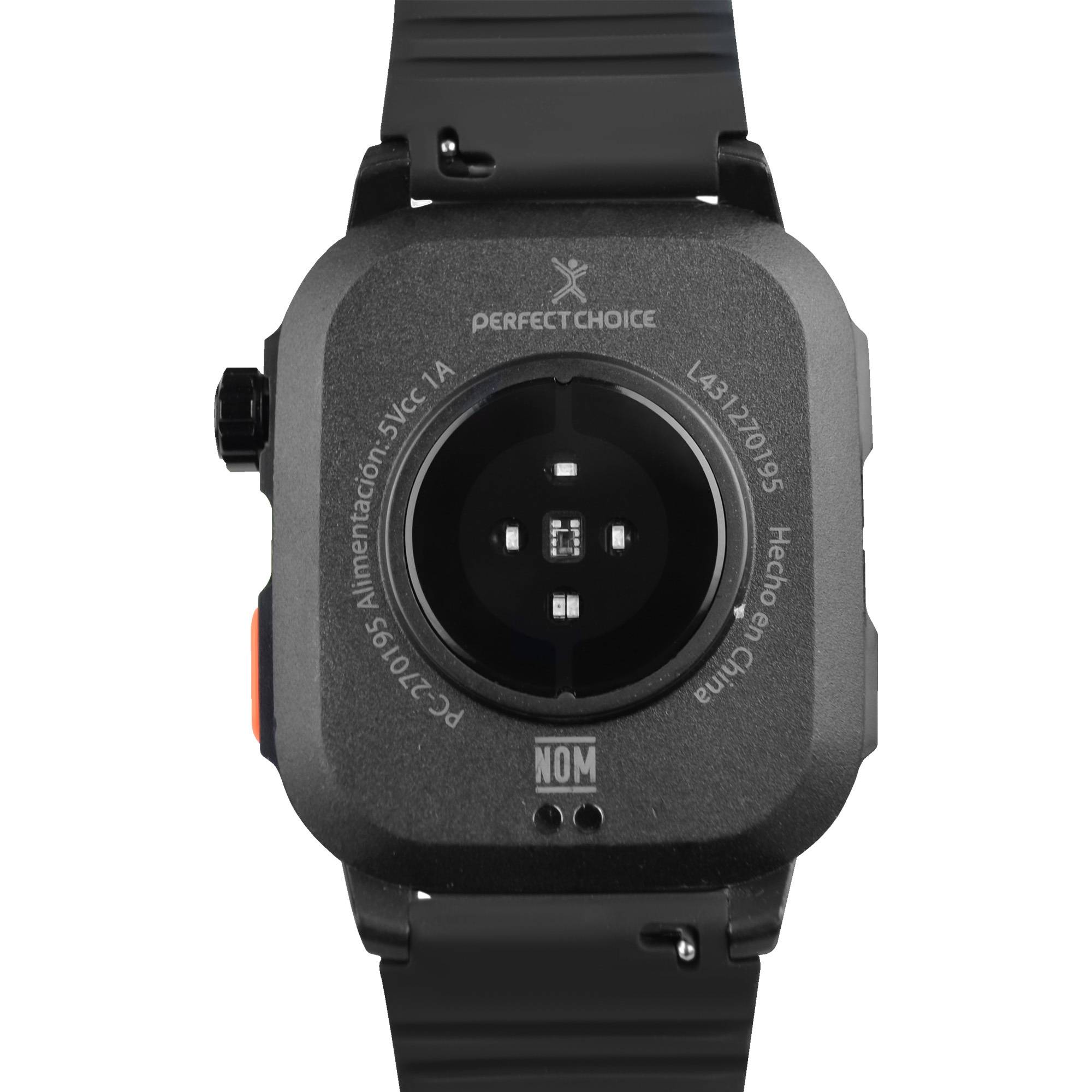 Smartwatch Deportivo Outdoors Sumergible con Linterna y Brújula Integradas Everest |PERFECT CHOICE