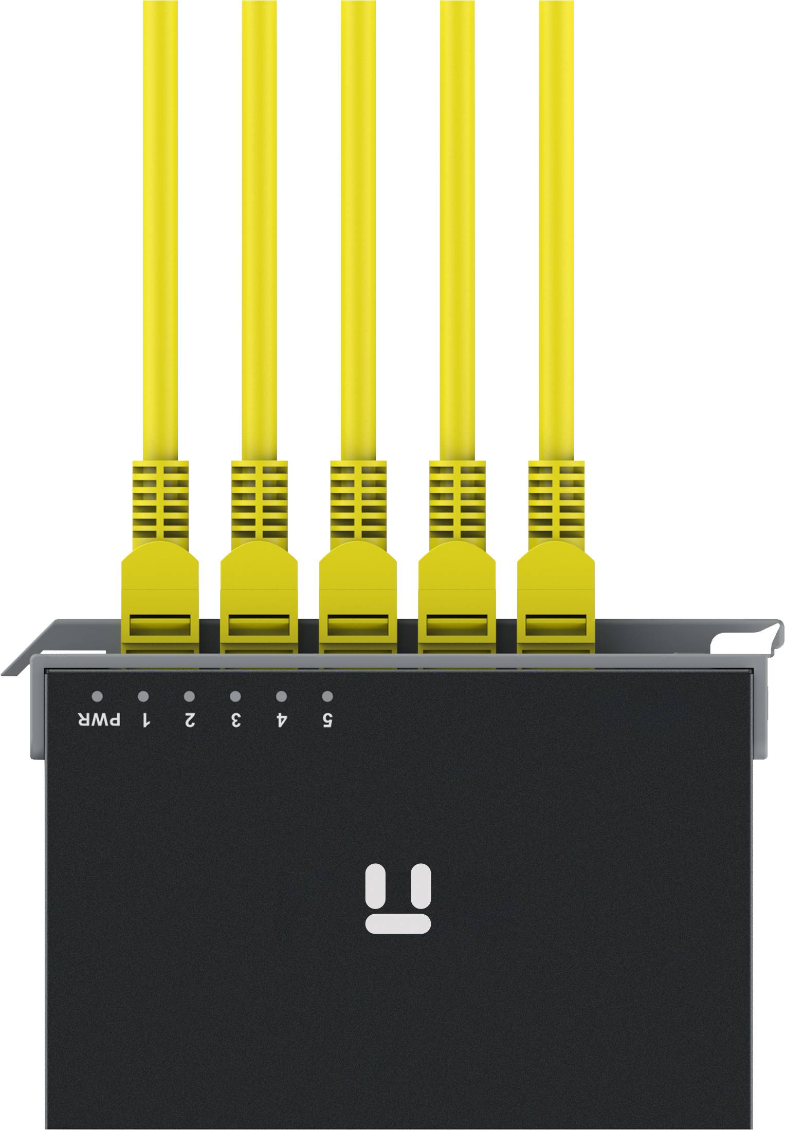 Switch NETIS modelo ST105GD, 5 puertos Gigabit, Switch de escritorio, carcasa metálica con Seguro de conector incorporado, No administrable