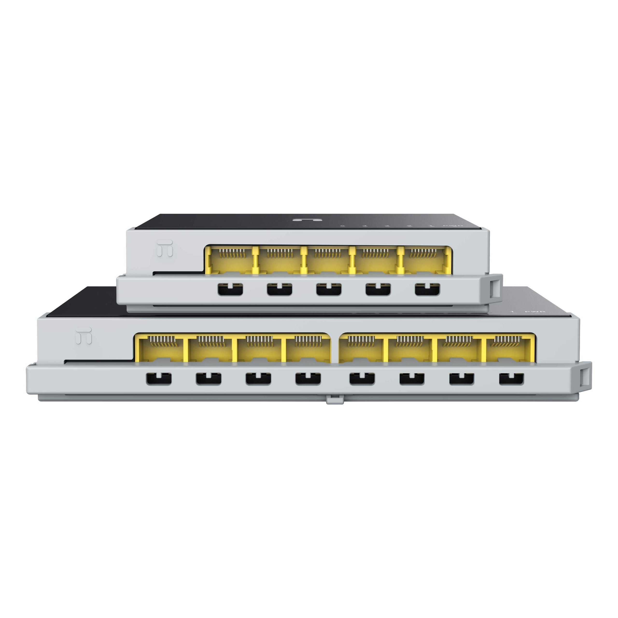 Switch NETIS modelo ST105GD, 5 puertos Gigabit, Switch de escritorio, carcasa metálica con Seguro de conector incorporado, No administrable