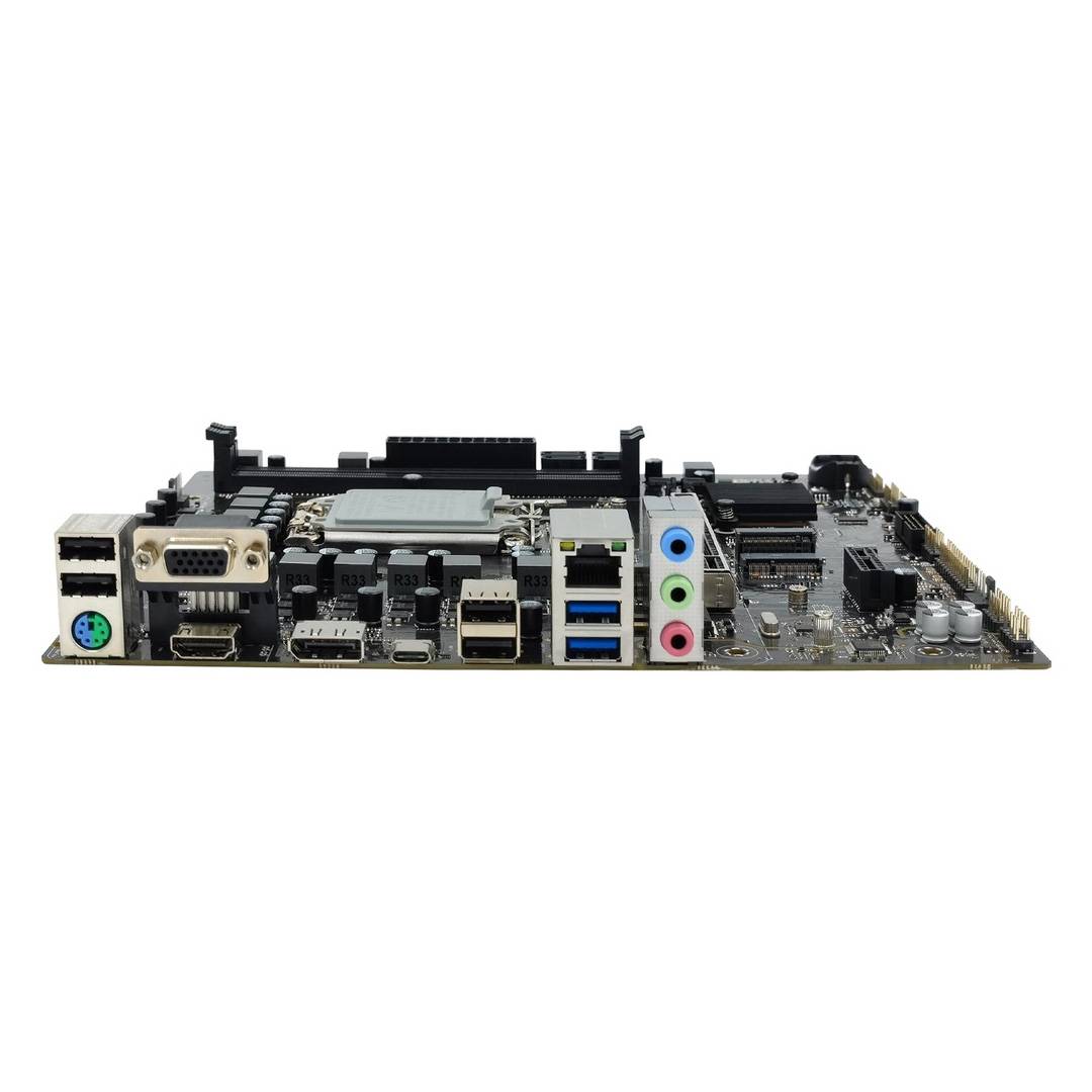 Tarjeta Madre H610A Hyundai, Intel 12ª y 13ª Generacion i3, i5, i7,Pentium y Celeron, LGA 1700, DDR4DIMM hasta 64GB