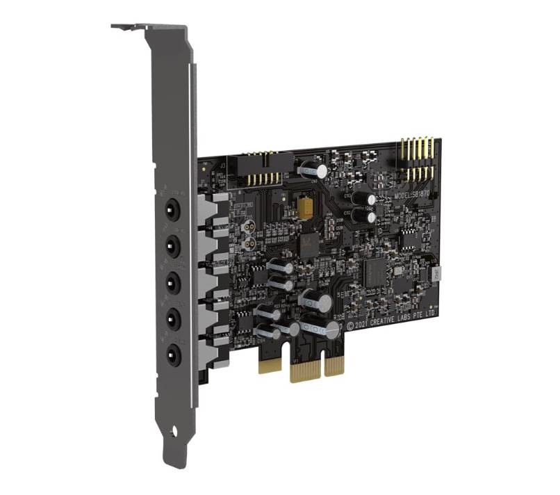 Tarjeta de sonido PCIe Creative Sound Blaster Audigy Fx v2 - SB1870 FX V2