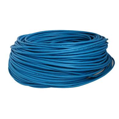 Bobina UTP, CAT6, 100 m, Interior, Azul, CCA, en Caja Protectora, c/Tubo Despachador, Metreada, Ideal p/ RED / CCTV, BROBOTIX 6006771