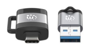 Kit de adaptadores USB-C a USB-A y USBA a USB-C (356329) MANHATTAN