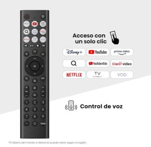 Televisor Hisense 50A65NV, 50 pulgadas, LED 4K UHD, 3840 x 2160 Pixeles, VIDAA SMART TV