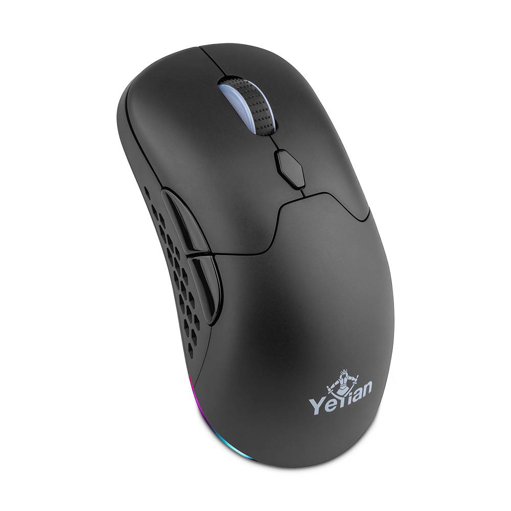 YEYIAN MOUSE GAMER SHIFT 3 EN 1 CON RGB, HASTA 26000 DPI, CONEX 2.4 GHZ, 2 FUNDAS INTERCAMBIABLES INC, ILUMINACION RGB CUSTOM, MOD. YGM-WWRB-01