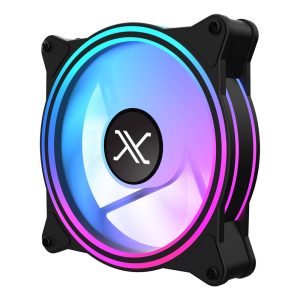 Enfriamiento Liquido Xzeal 240mm Redondo XZ413 para CPU 2 Fan x120mm Mangueras ARGB 3 pines + PWM 4 pines + Seguro para INTEL/AMD Negro