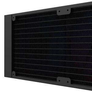 Enfriamiento Liquido Xzeal 240mm Redondo XZ413 para CPU 2 Fan x120mm Mangueras ARGB 3 pines + PWM 4 pines + Seguro para INTEL/AMD Negro
