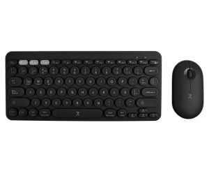 Kit de Teclado y Mouse Inalámbrico Bluetooth Dual 2.4GHz Froyo Color Negro| PERFECT CHOICE