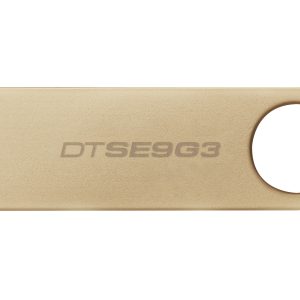 MEMORIA USB KINGSTON DATATRAVELER SE9 G3 256GB 3.2 GEN 1 METÁLICA ORO
