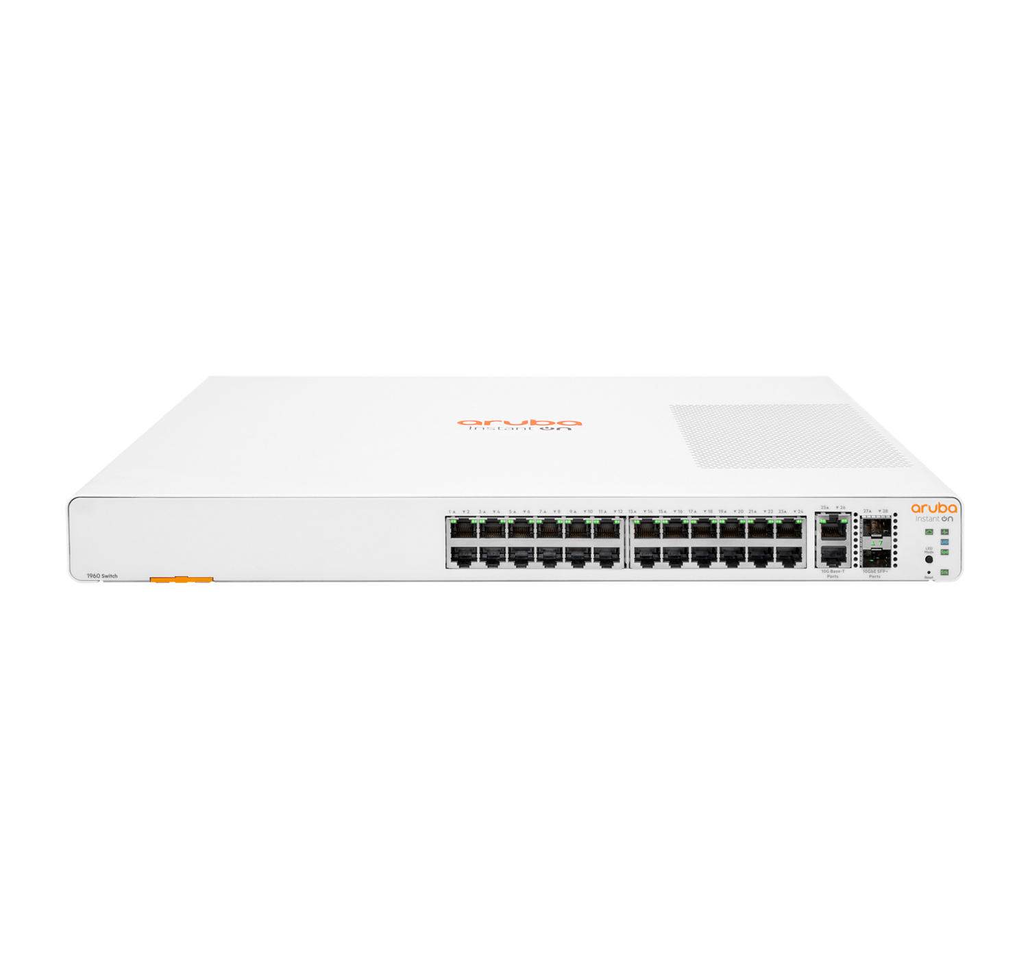 Switch HPE Instant On 1960, 24 puertos 1GbE + (2p-10Gb Ethernet) RJ-45, 2SFP+ (JL806A)