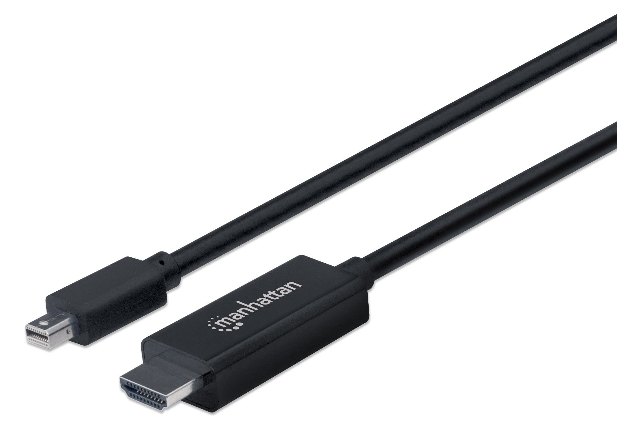 Cable Mini DisplayPort a HDM MANHATTAN 153287, 1,8 m, Mini DisplayPort, HDMI, Negro, Macho/Macho