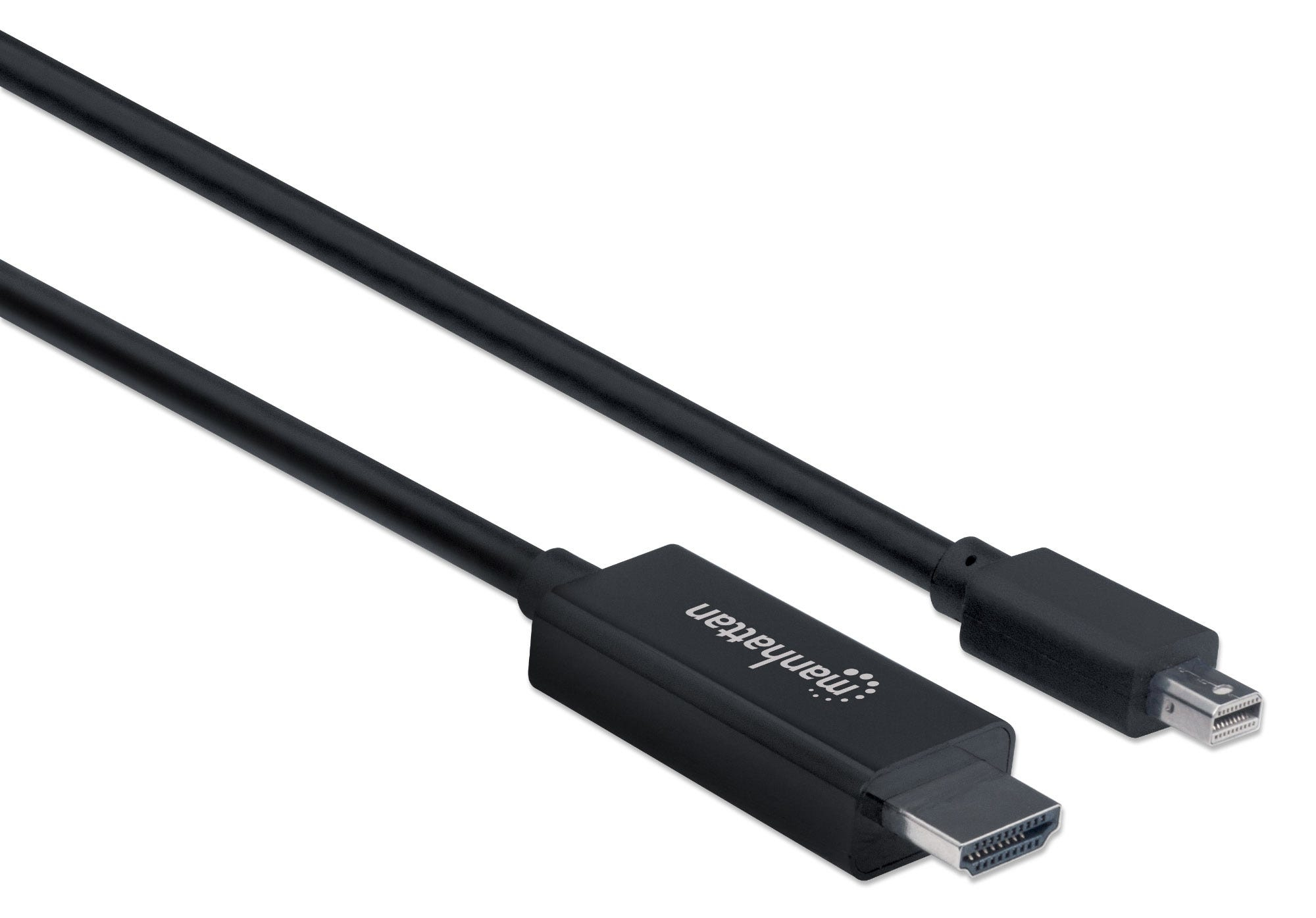 Cable Mini DisplayPort a HDM MANHATTAN 153287, 1,8 m, Mini DisplayPort, HDMI, Negro, Macho/Macho