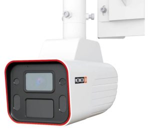 Cámara solar IP 4 MP, Lente 3.6 mm (92°), IR hasta 20 mts,IA reconocimiento de objetos,WDR,Onvif, Altavoz, microfono, IP67