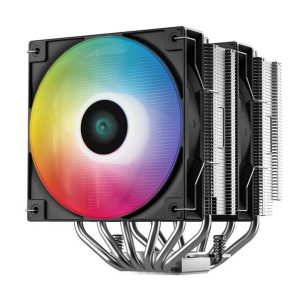 Disipador Gaming DEEPCOOL AG620 ARGB (R-AK620-WHAPMN-G),ARGB, 120mm,1850RPM, Socket LGA 1700/ AM4, AM5