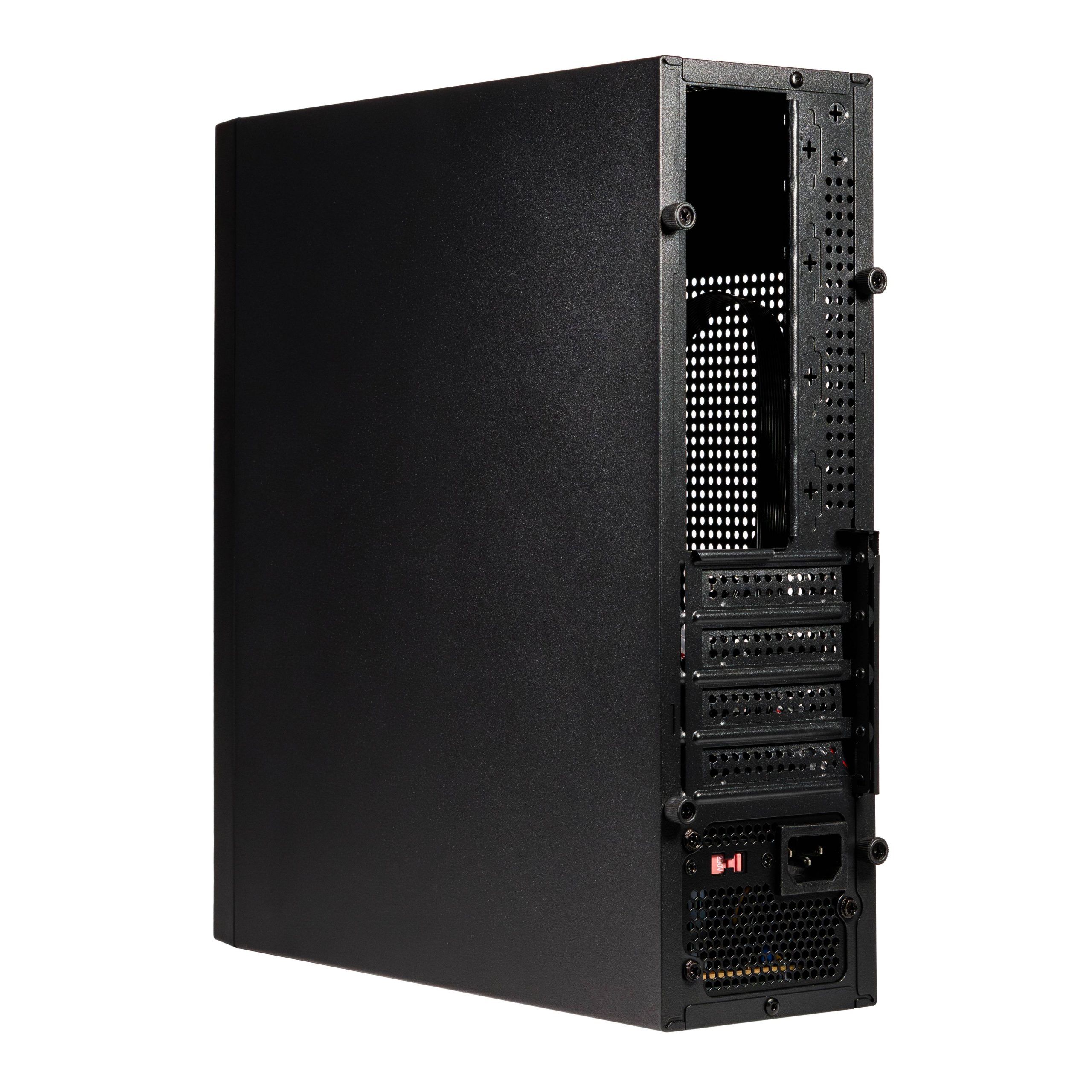 EVOTEC GABINETE SLIM MICRO ATX CON FUENTE 500W CÓRDOBA EV-1027