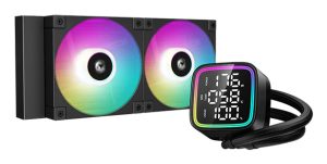 Enfriamiento Liquido Gaming DEEPCOOL LD240 (R-LD360-WHDMMN-G-1),ARGB, 120mm, 2400RPM, Socket LGA 1700/ AM4, AM5