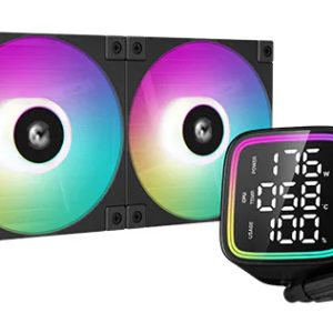 Enfriamiento Liquido Gaming DEEPCOOL LD240 (R-LD360-WHDMMN-G-1),ARGB, 120mm, 2400RPM, Socket LGA 1700/ AM4, AM5