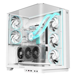 Gabinete Gamer Media Torre Tank Expert Curve 7800 Legend Series, Factor: Micro ATX, Mini ATX, Panel Curvo Cristal Templado