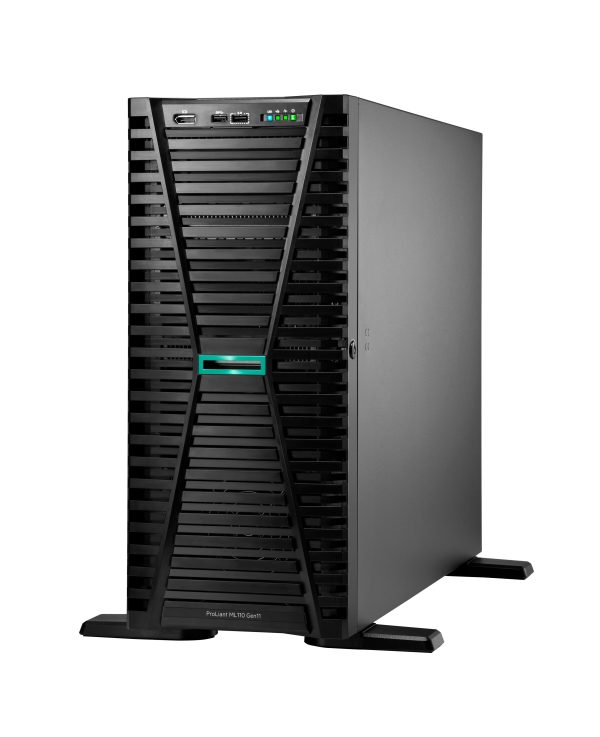HPE ProLiant ML110 Gen11 3508U 2.1GHz 8c 1P 1x32GB-R 4LFF con dos discos 960GB SSD