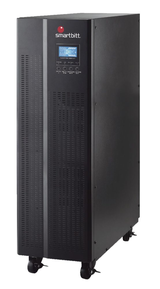 No Break SMARTBITT SBOL20KTII-3, 20000 VA, 20000 W, 9 h, Negro