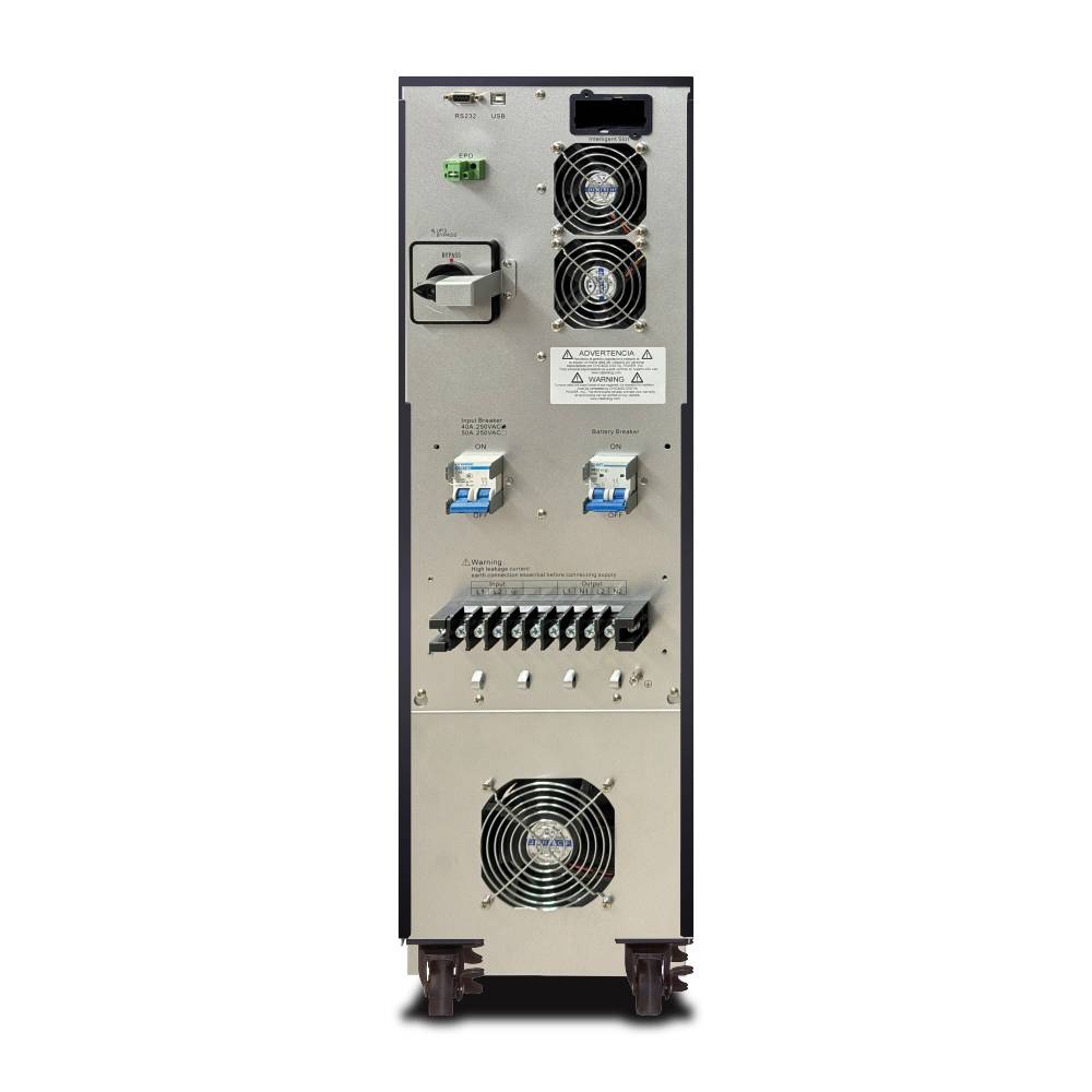 No break CDP UPO22-6 6KVA/6KW PF 1.0, Online UPS Torre Trafo Aislamiento, LCD CE 220/240 to 208 Vac