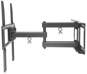Soporte Universal de Pared para TV MANHATTAN con Movimiento Completo, 40 kg, Acero, 32 pulgadas, 55 pulgadas, TV