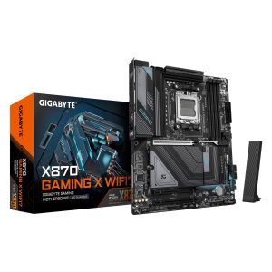 TARJETA MADRE ATX GIGABYTE X870 GAMING X WIFI7, DDR5, 256 GB, AM5, PARA AMD