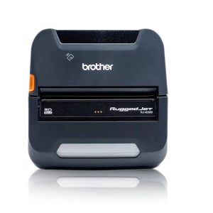 Impresora portatil para etiquetas y tickets Brother RJ4230BL, térmica directa, USB, Mfi, BT, imprime etiquetas y tickets de hasta 4.09 pulgadas de ancho