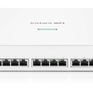 Switch HPE Instant On 1960 10Gb Ethernet, 12 puertos RJ-45, 4SFP+ 10GbE (JL805A)