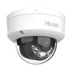 Domo IP de 2mp / Lente 2.8 mm / 20 mts IR + 15 mts Luz Blanca / Micrófono Integrado / ACUSENSE Lite / Uso en interior / PoE / dWDR / H.265+ / ONVIF