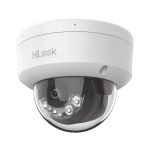 Domo IP de 4 Megapixel / Lente 2.8 mm / 30 mts IR / Micrófono Integrado / Exterior IP67 / PoE / WDR 120 / H.265+ / ONVIF