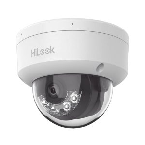Domo IP de 4 Megapixel / Lente 2.8 mm / 30 mts IR / Micrófono Integrado / Exterior IP67 / PoE / WDR 120 / H.265+ / ONVIF