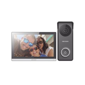 Kit de Videoportero Hibrido TurbHD con Pantalla LCD touch de 7 Pulgadas bisel delgado