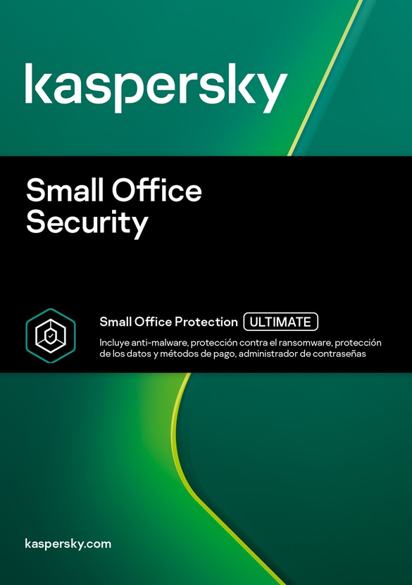 Small Office KASPERSKY ESD, 9 licencias + 1 servidor, 1 año