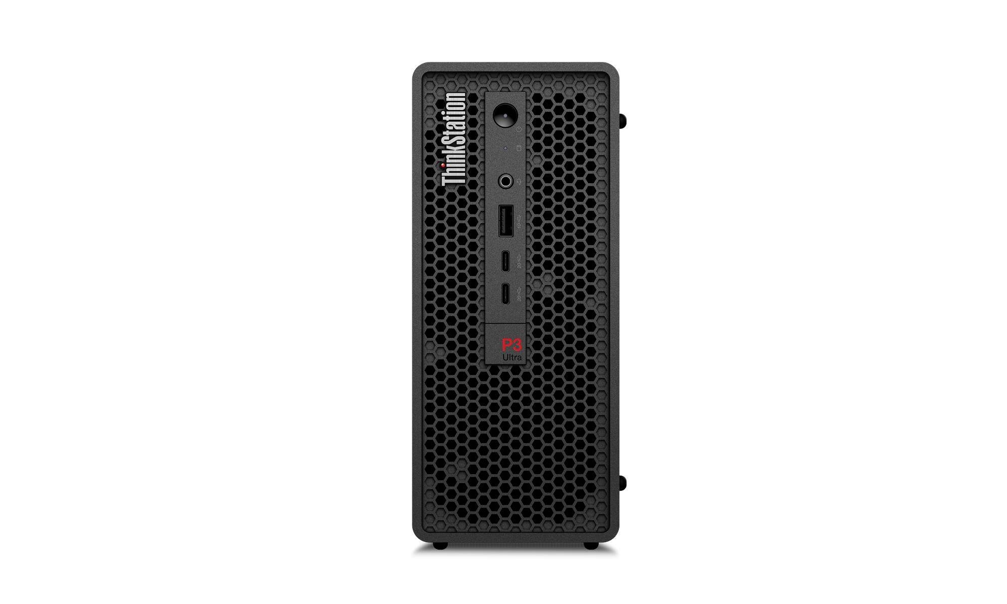 ThinkStation P3 Ultra SFFG2, Intel Core Ultra 7 265K vPro, Ram 16GB, 1TB SSD M.2 2280, NVIDIA RTX™ A400 4GB GDDR6, W11Pro,Garantía 3 a premier support