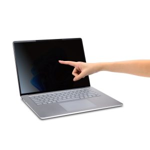 Filtro de privacidad magnético KENSINGTON para Surface Laptop de 13,8 Pulgadas, K58363WW, color negro, reversible MATE/ BRILLANTE