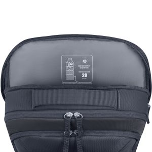 Mochila para portátil HP Everyday 16 (A08KLUT#ABM) Resistente con un compartimento acolchado para el portátil. 100 % poliéster, Color Gris odisea.