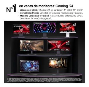 Monitor Gaming LG 27GX704A-B, 27 pulgadas, 2560 x 1440 Pixeles, .03 ms, OLED, 240 Hz